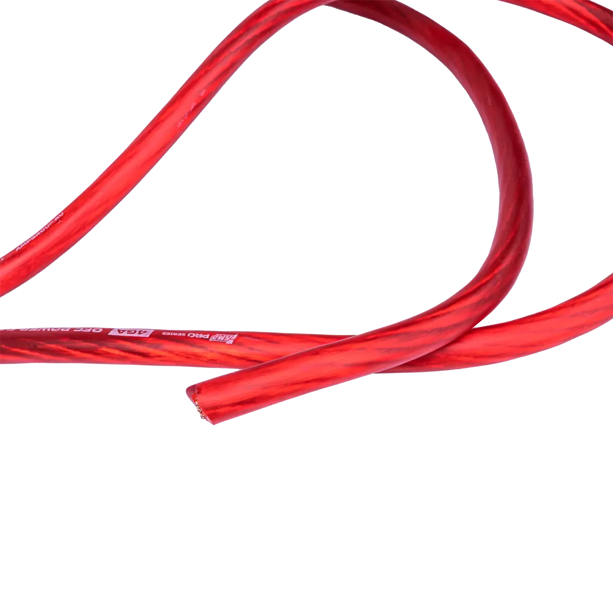 Power cable AMP PRO 4Ga OFC Red