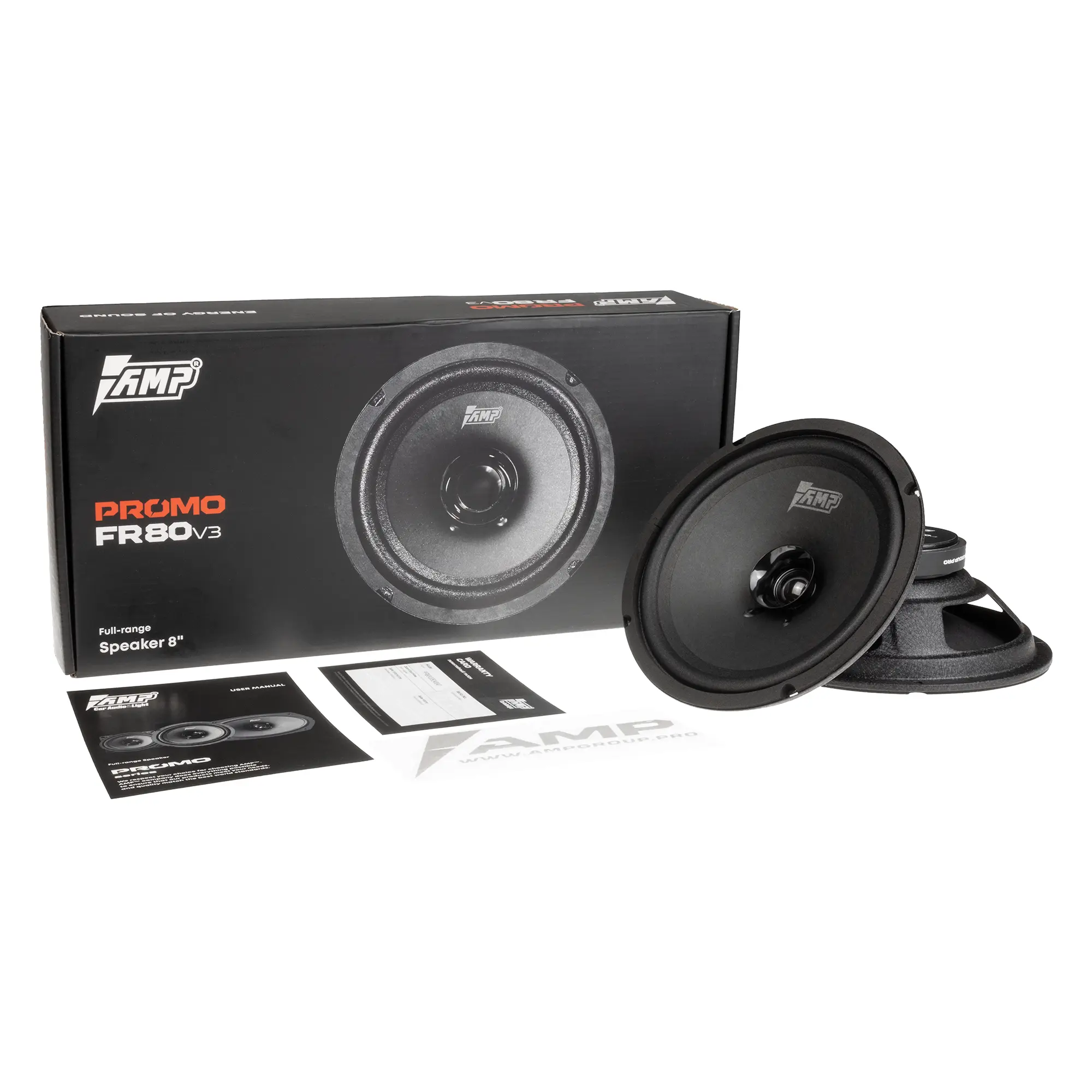 AMP PROMO FR80 ver.3 loudspeakers