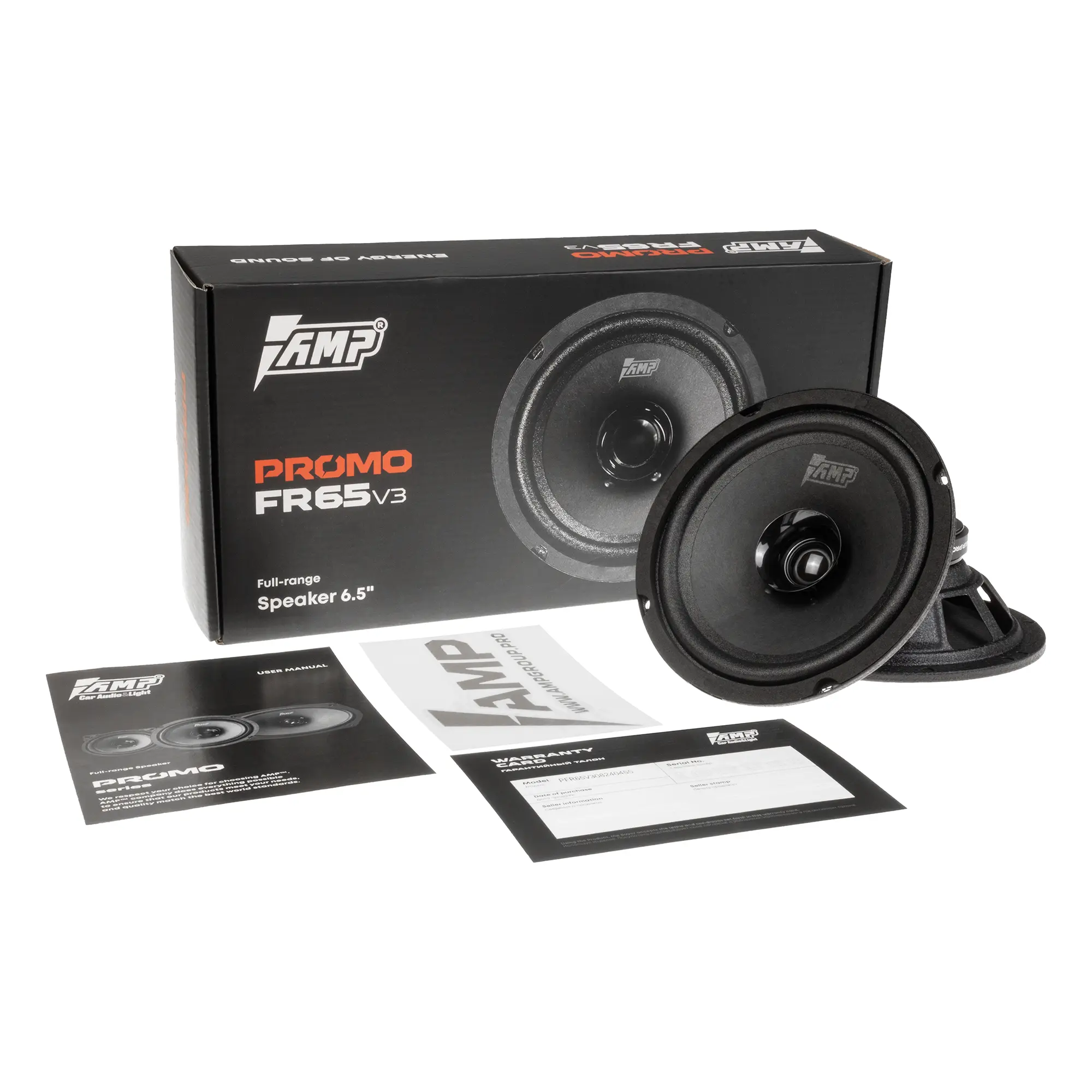 AMP PROMO FR65 ver.3 loudspeakers