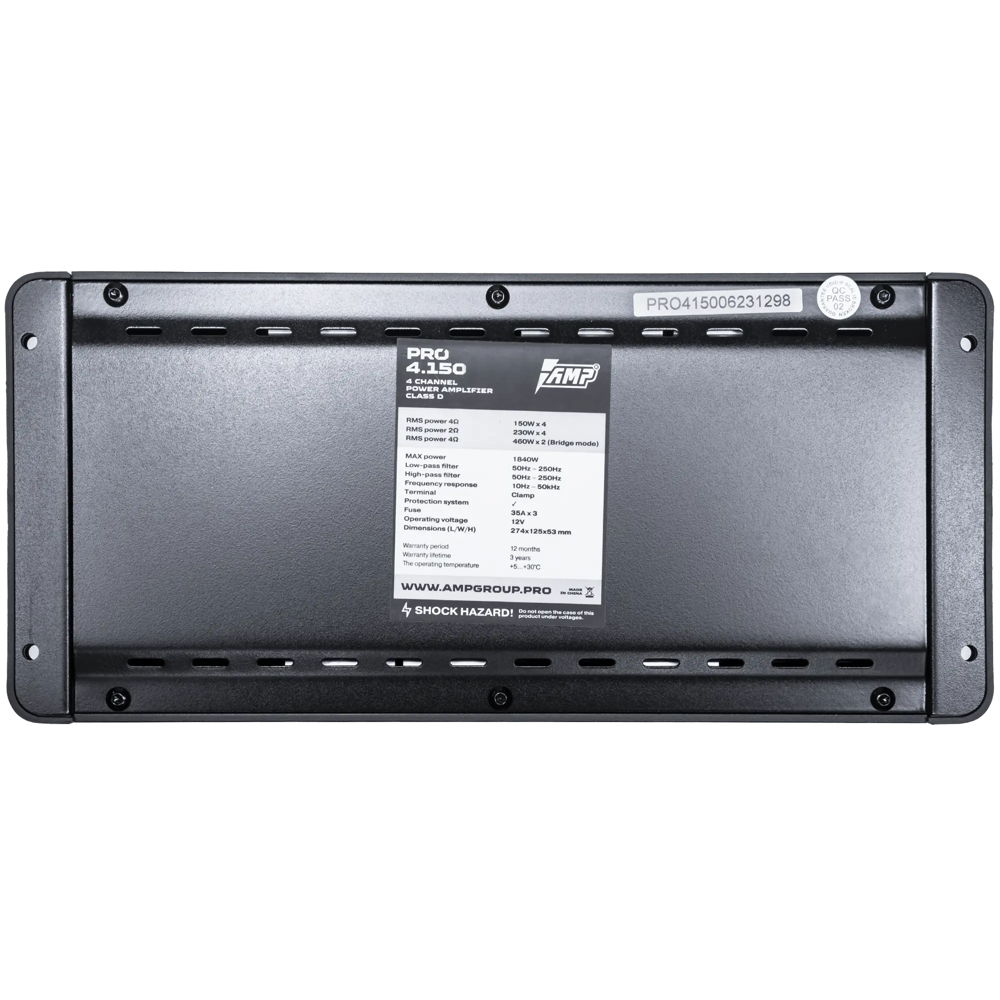 Amplifier AMP PRO 4.150