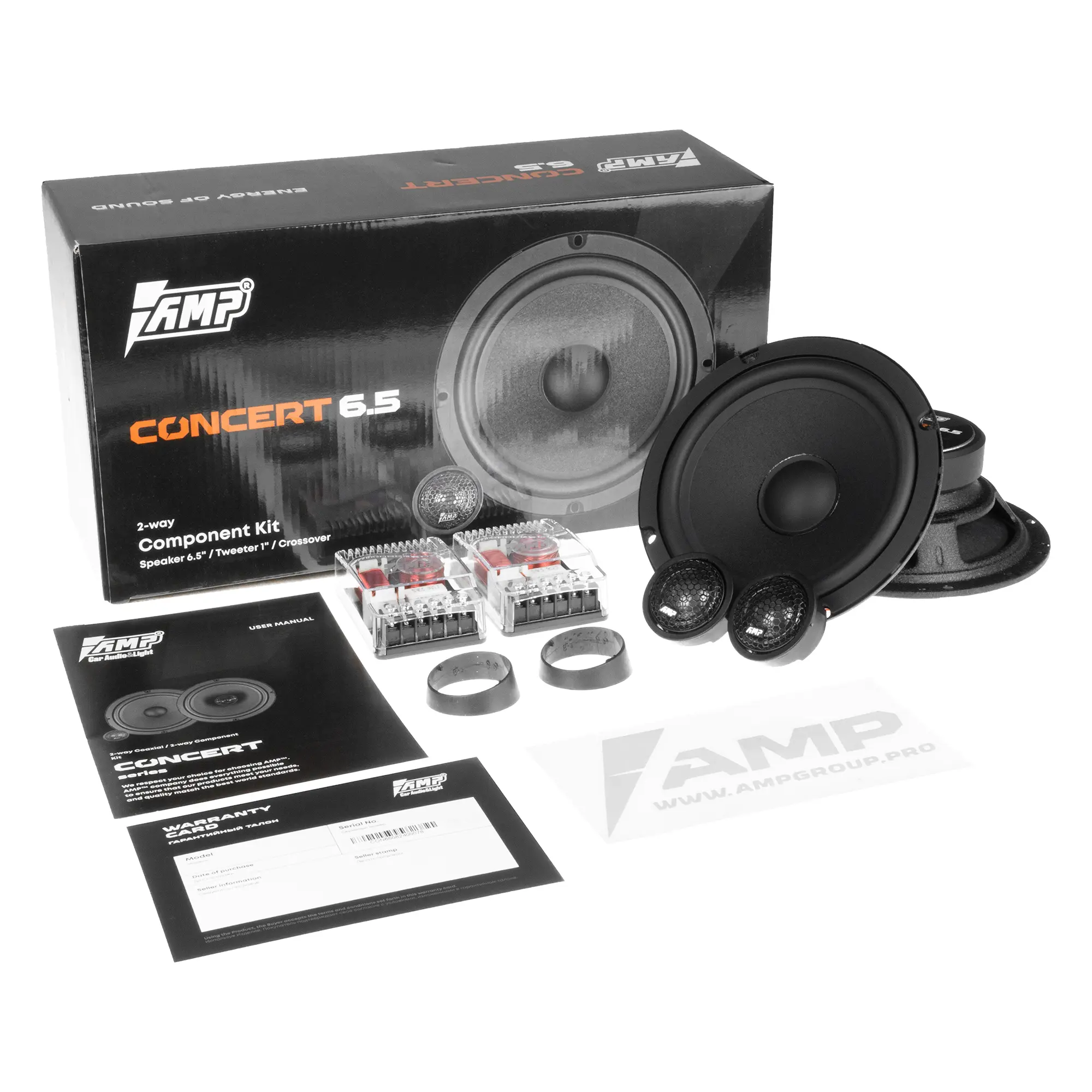 Component speakers AMP Concert 6.5 Component speakers AMP Concert 6.5