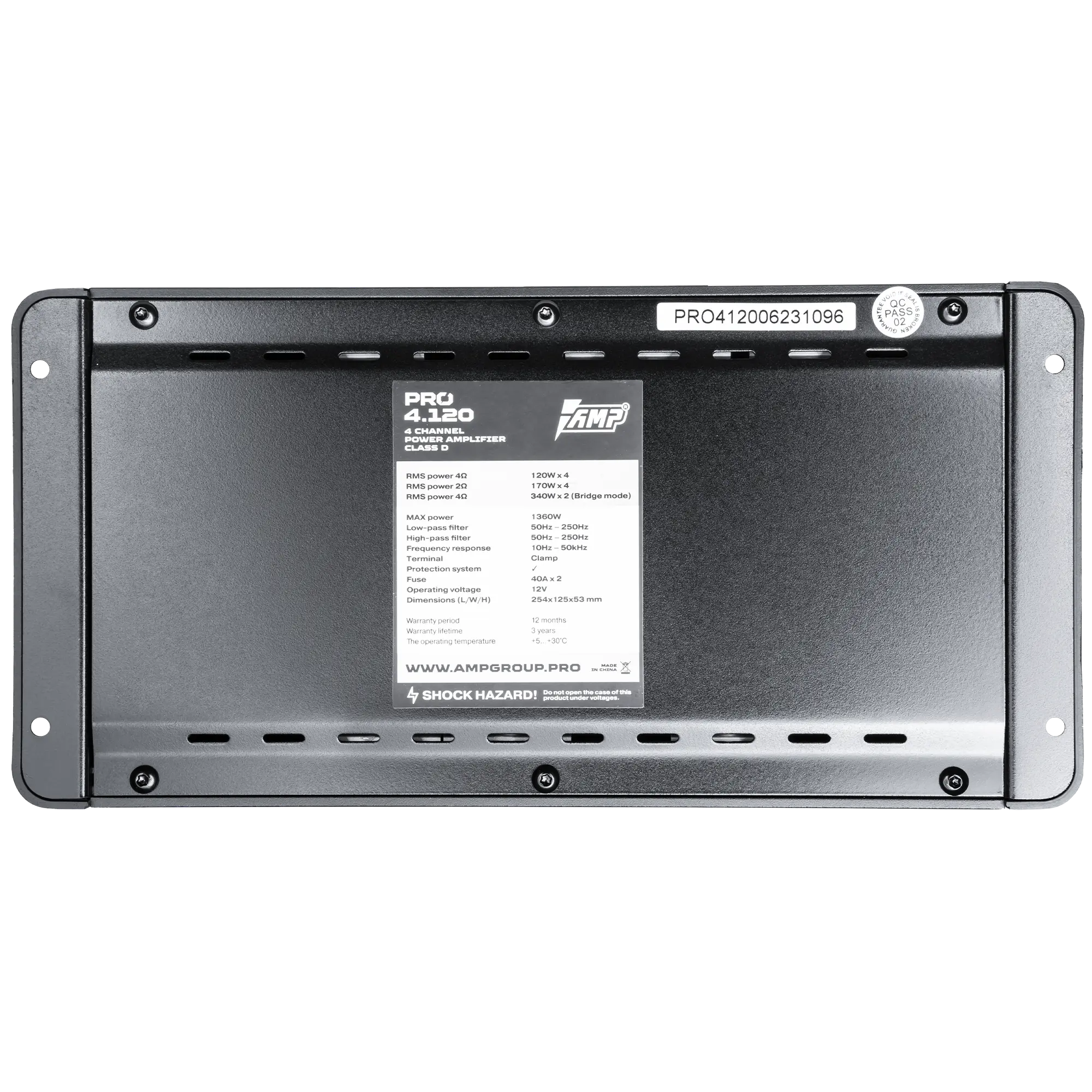 Amplifier AMP PRO 4.120