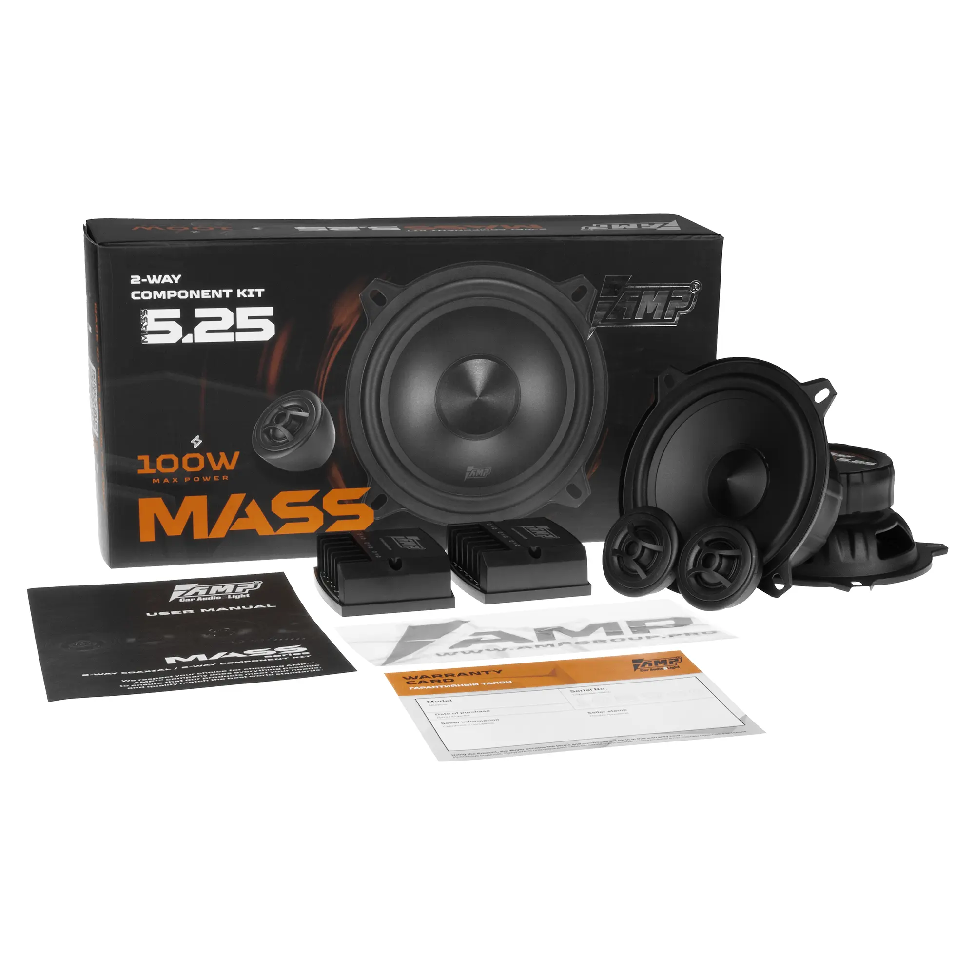 Component speakers AMP MASS 5.25