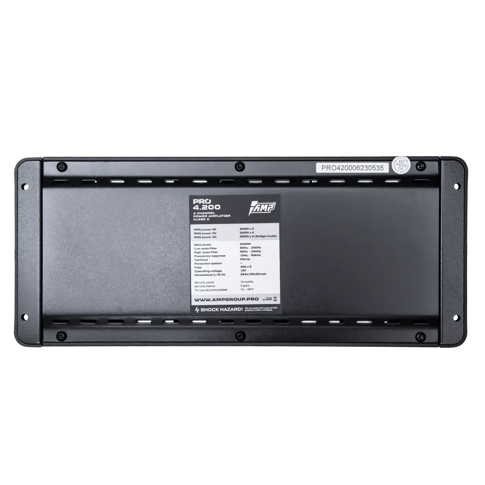 Amplifier AMP PRO 4.300
