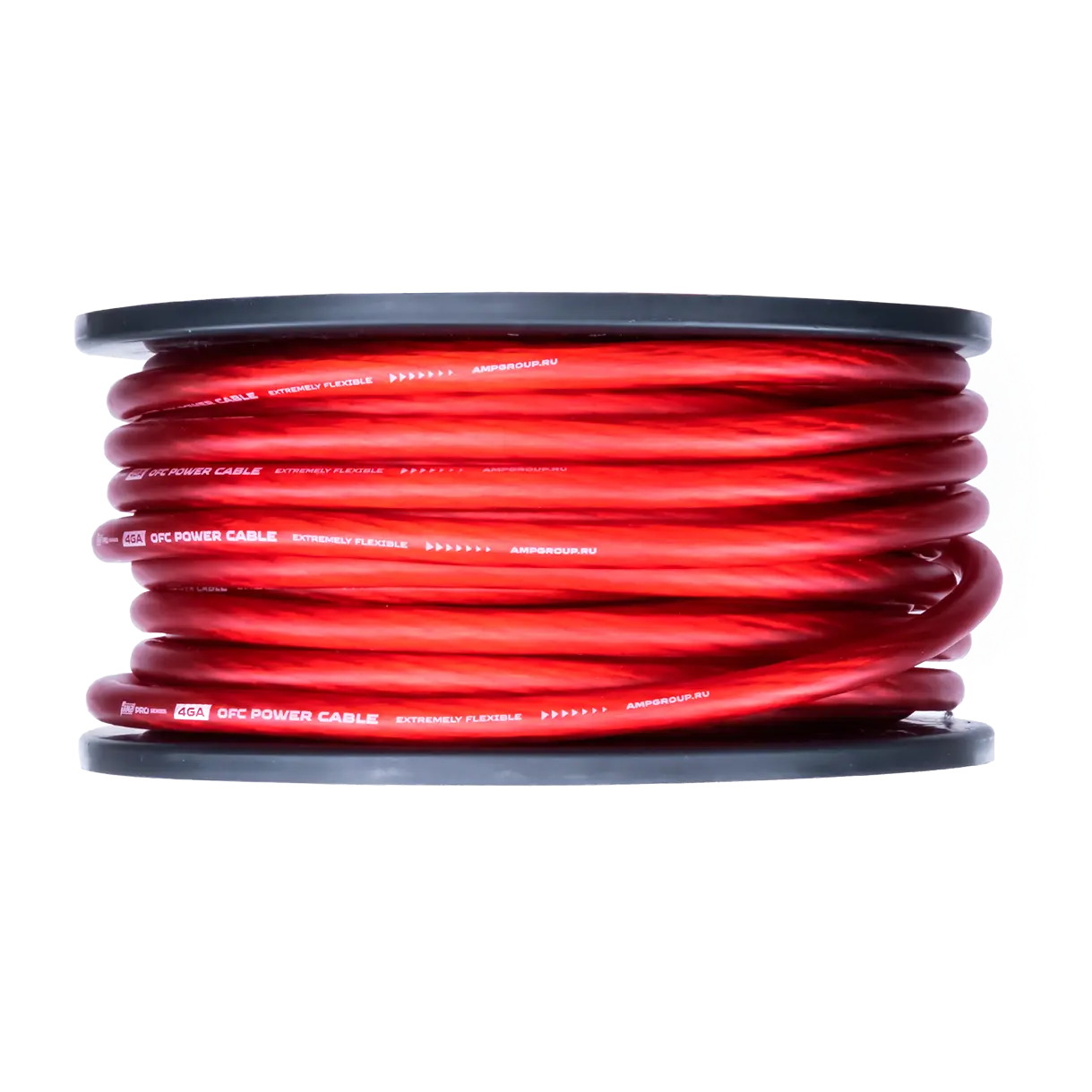 Power cable AMP PRO 4Ga OFC Red