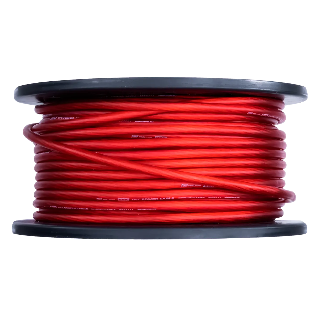 Power cable AMP PRO 8Ga OFC Red