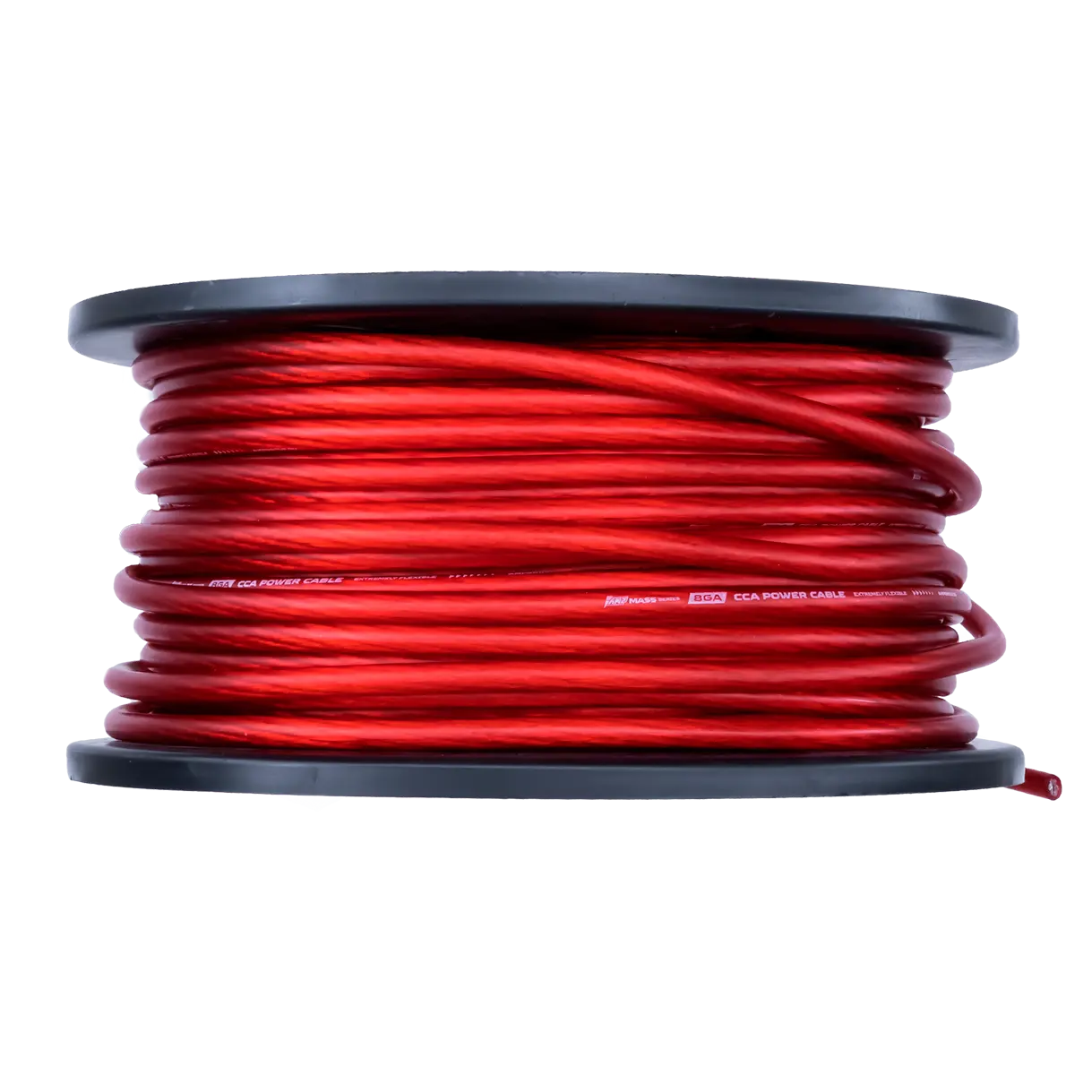Power cable AMP MASS 8Ga Red