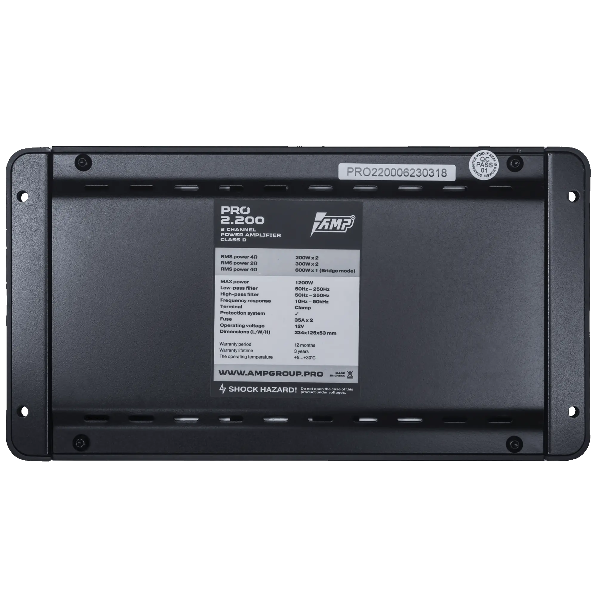 Amplifier AMP PRO 2.200