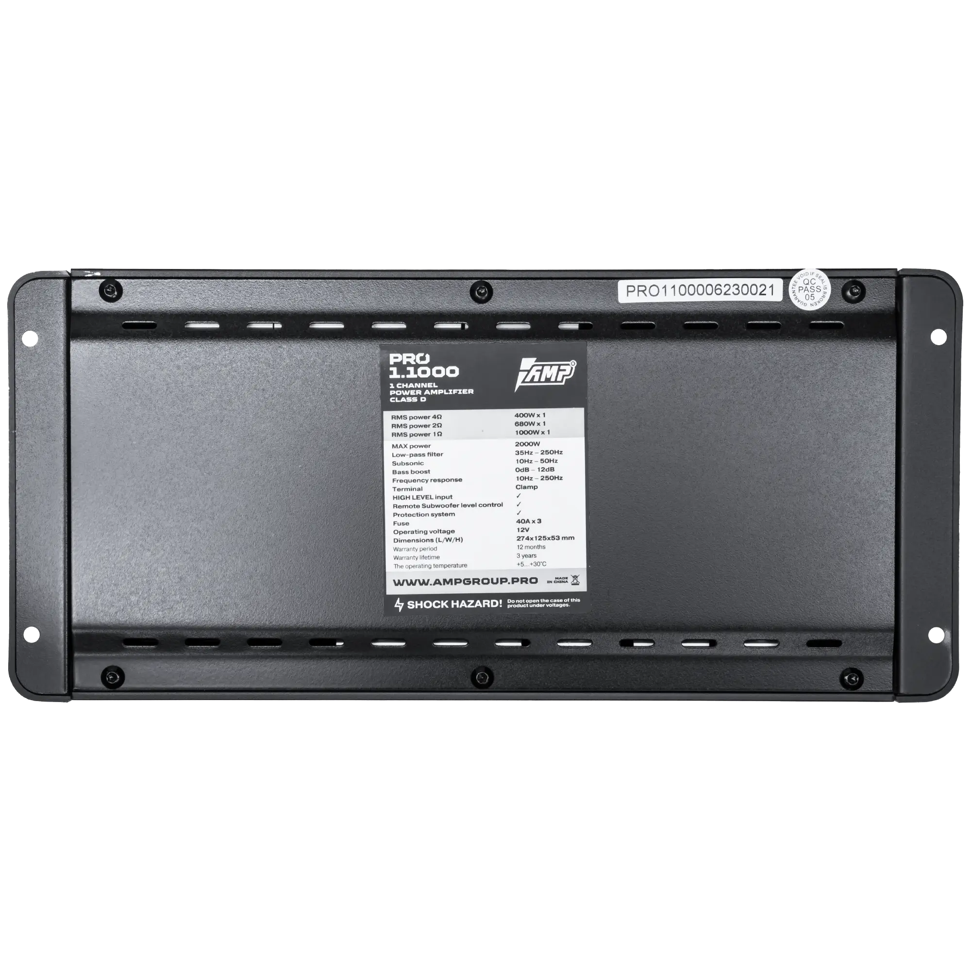 Amplifier AMP PRO 1.1000