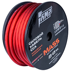 Power cable AMP MASS 4Ga Red