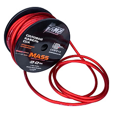 Power cable AMP MASS 4Ga Red