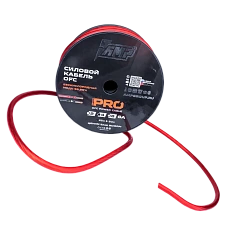 Power cable AMP PRO 4Ga OFC Red
