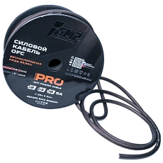 Power cable AMP PRO 4Ga OFC Black