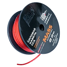 Power cable AMP MASS 8Ga Red